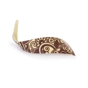 Decora��es de Chocolate Modecor - Virgula Chocolate Branco com Flores 76 un