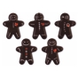 Decora��es de Chocolate Modecor -Boneco Gengibre Set 50mm 60 un