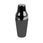 Shaker Cocktail Parisian Inox Preto 500ml 90x230mm 1 un