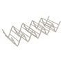 Rack para 4/5 Tacos em Arame de Inox 197x64x38mm 12 un