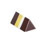 Molde em Plstico Policarbonato para Bombons Praline Triangle 39x20x16mm