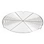 Grelha Circular Cromada com Ps