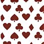 Grelha em Plstico para Decorao de Bolos - Poker