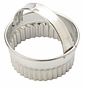 Forma Cortante para Pastelaria com Pega Lato - Circular Semi-dentado 60x40mm