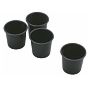 Conjunto de 4 Formas Molde em Aluminio Anti-aderente para Pastelaria - Bab 60x70mm