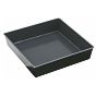 Forma Molde em Aluminio Anti-aderente para Pastelaria - Tarte Quadrada 240x240x50mm