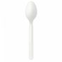 Colher de Sopa em CPLA branco 160mm 1000un