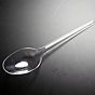 Colher de Plstico Transparente de Sopa Econmico 162mm 2500un