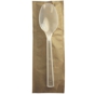 Colher de Plstico PLUS 180mm REUSE Embrulhado Individualmente 800 un