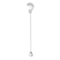 Colher Entranada de Cocktail em Inox com funo Straining 400mm 1 un