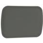 Tabuleiro de Refeio em Plstico 300x410mm Cinzento 10 un