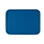Tabuleiro de Refeio em Plstico 304x414mm Azul 1 un