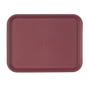 Tabuleiro de Refeio em Plstico 304x414mm Bordeaux 1 un
