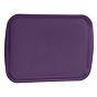 Tabuleiro de Refeio em Plstico 264x358mm Roxo