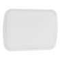 Tabuleiro de Refeio em Plstico 264x358mm Branco