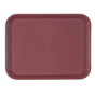 Tabuleiro de Refeio em Plstico 275x355mm Bordeaux 1 un