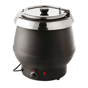 Marmita elctrica em banho maria para sopa 10L 345x360mm 70-95C 1 un