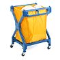 Carro Dobrvel para Lavandaria Plstico Azul 178L 1 un