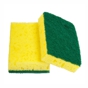Esponja com Fibra Abrasiva Verde Super 110x70x25mm 12 un