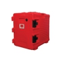 Armrio Isotrmico de Transporte 90L 6 GN 1/1 620x430x640mm Vermelho