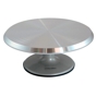 Suporte Giratrio em Aluminio para Decorao de Bolos 290x130mm