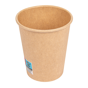 Copo de Carto para Bebidas Quentes 237ml 8oz - Kraft 20x50 un