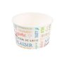 Copo Carto Branco Parole para Gelado 240ml 94x55mm 40x50 un