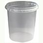 Taa de Plstico Eurobox Transparente 1000cc para Tampa Inviolvel 288 un