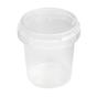 Recipiente de Plstico PP Transparente Inviolvel 50ml 48x50mm 2688 un