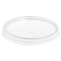 Tampa de Plstico PP Transparente para Recipiente Inviolvel 30/50ml 48mm 2700 un