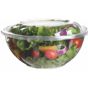 Saladeira com Tampa em PLA transparente 710ml 24oz 150un