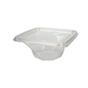 Tampa Plstico RPET Rasa para Saladeira Twirl 375/500ml 140x140x0mm 400 un