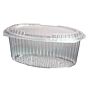 Saladeira Plstico Oval 2000g 255x162x105mm PP Tampa Normal Caixa 250