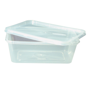 Recipiente de Plstico PP Transparente Rectangular 750ml 175x120x53mm 10x50 un