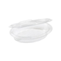 Embalagem Pl�stico PET/RPET Oval Elipack 150ml 145x108x31mm 800 un