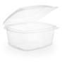 Saladeira PLA Transparente 500ml 16oz 123x142x65mm Vegware 6x50 un