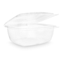 Saladeira PLA Transparente 1400ml 48oz 182x200x75mm Vegware 4x50 un