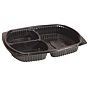 Contentor para Micro-ondas M9200 com 3 Compartimentos 260x185x40mm 400 un