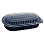 Tampa Mdia para Contentores Micro-ondas Modelo 8000 235x145x21mm 400 un