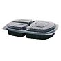 Tampa para Contentor Micro-ondas 9200 de 3 Compartimentos 400 un