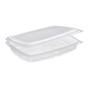 Contentor para Micro-ondas Rectangular OK15053C Transl�cido 2x330+720ml 292x223x46mm 100 un