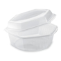 Contentor para Micro-ondas Hexagonal ATP1500 Transl�cido 1500ml 218x205x98mm 150 un