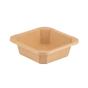 Recipiente Kraft+PE Quadrado Multiusos 124x124x35mm 6x50 un