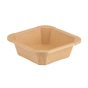 Recipiente Kraft+PE Quadrado Multiusos 141x141x42mm 6x50 un