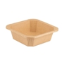 Recipiente Kraft+PE Quadrado Multiusos 152x152x45mm 6x50 un