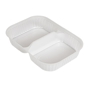 Insert em Pl�stico PP 2 compartimentos para Contentor Rectangular 173x123mm 6x50 un