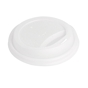 Tampa Plstico Branca para Copos 8oz Caixa 1000 un
