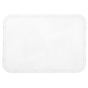 Tampa para Recipiente de Plstico PP Transparente Rectangular 175x124mm 10x50 un