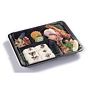 Fundo Preto para Sushi LB33 265x210x35mm 50x8 un
