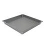 Recipiente Sushi Plstico rPET Prateado 1473ml 265x265x30mm 140 un